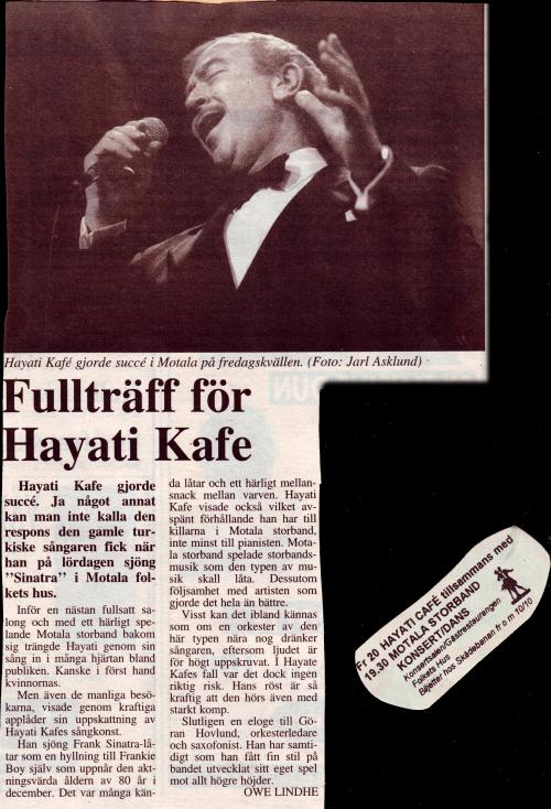 Motala Storband – Hayate Kafe (1995)