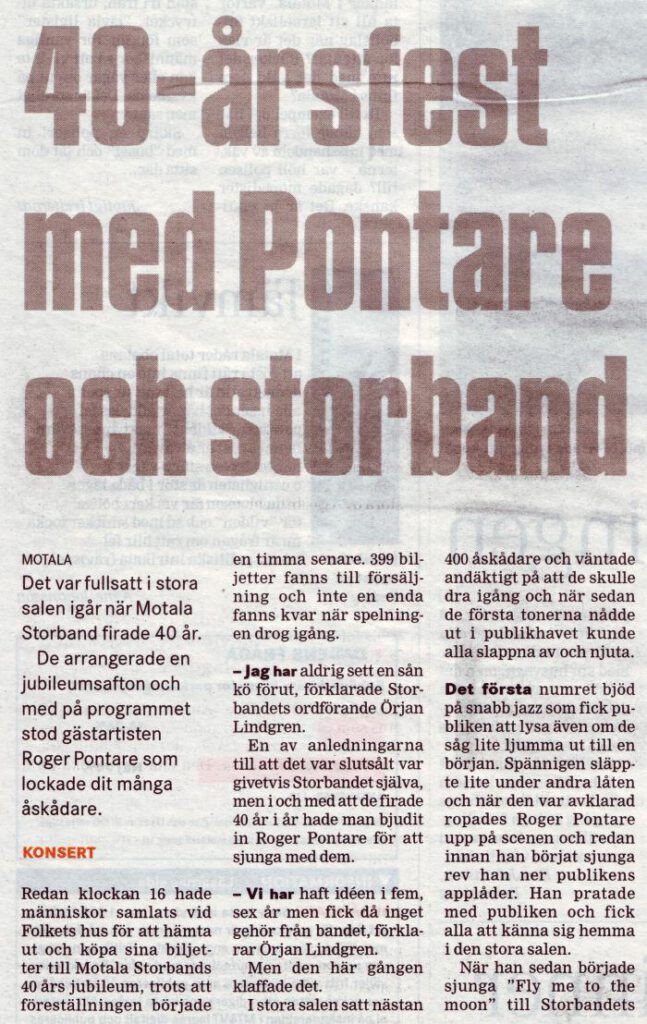 Motala Storband – Jubileumskonserten (2007)